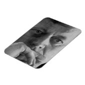 Foto von John F. Kennedy Magnet (Linke Seite)