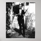 Foto von Lee Harvey Oswald im März 1963 Poster (Vorne)