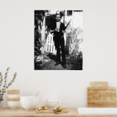 Foto von Lee Harvey Oswald im März 1963 Poster (Küche)