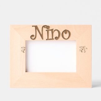 Foto von Nino / Custom Foto Frame Geätzte Rahmen