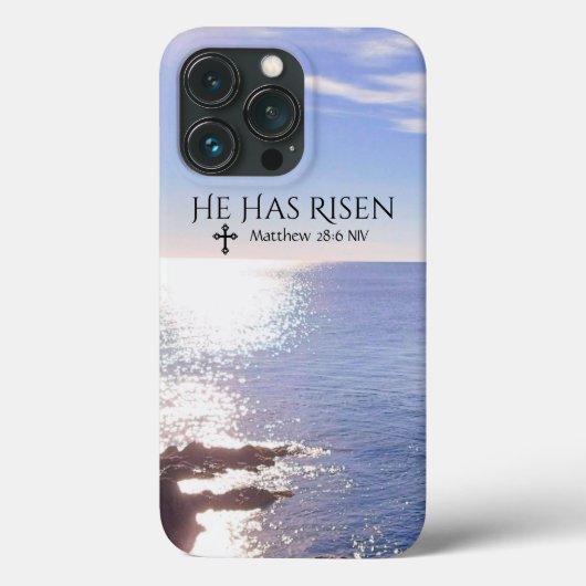 Foto von Ocean Christ hat Bibel Verse Ostern Case-Mate iPhone Hülle (Rückseite)