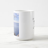 Foto von Ocean Christ hat Bibel Verse Ostern Kaffeetasse (Mittel)