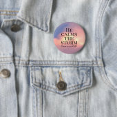 Foto von Pink Sky beruhigt die Storm Bible Verse Button (Beispiel)