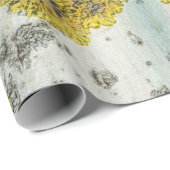 Foto von Real Aspen Tree Bark - Natural Amulet Geschenkpapier (Rolleneckpunkt)