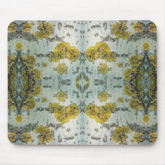 Foto von Real Aspen Tree Bark - Natural Amulet Mousepad (Vorne)