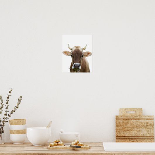 Foto von Rindern Poster (Küche)