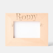 Foto von Romy/Custom frame girl Geätzte Rahmen (Vorderseite)