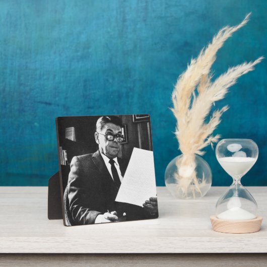 Foto von Ronald Reagan Fotoplatte (InSitu)