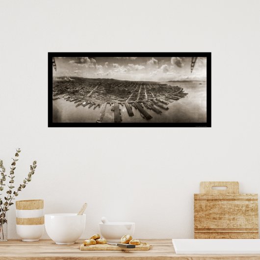 Foto von San Francisco 1908 Poster (Küche)