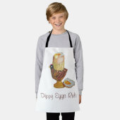 Foto von Schwulenei in Hühnerform Eierbecher Spaß Schürze (Getragen)
