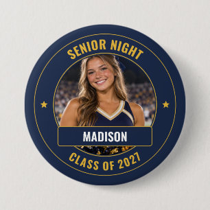 Foto von Senior Night Cheerleader Button