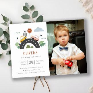 Foto von städtischen Personenkraftwagen jedes Lebe Dankeskarte