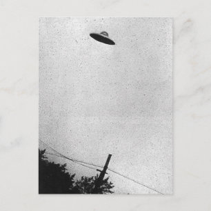 Foto von UFO über Passaic, New Jersey 1952 Postkarte