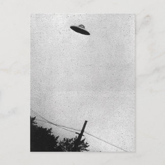 Foto von UFO über Passaic, New Jersey 1952 Postkarte
