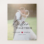 Foto von Wedding Paar Personalized Puzzle (Vertikal)