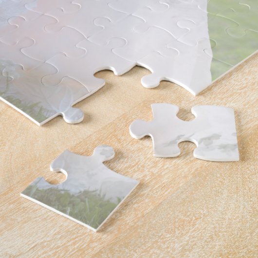 Foto von Wedding Paar Personalized Puzzle (Seite)