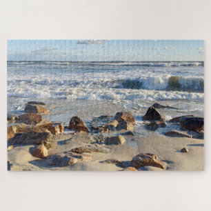 Foto von Wellen des Atlantischen Ozeans Puzzle