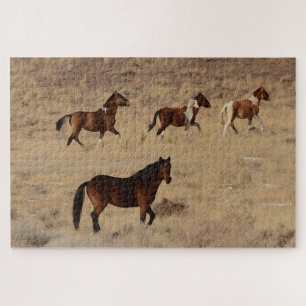 Foto von Wildpferden in Nevada Puzzle