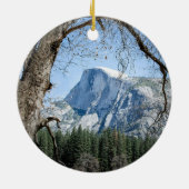 Foto von Yosemite's Halbkuppel Keramik Ornament (Hinten)