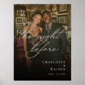 Foto vor der Probe Poster (Vorne)