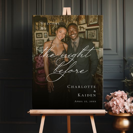 Foto vor der Probe Poster