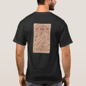Foto vorderen und hinteren Kleides Charles Darwin T-Shirt (Rückseite)