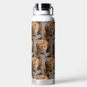 Foto Vorlage für den benutzerdefinierten Hund Katz Trinkflasche (Rückseite)