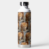 Foto Vorlage für den benutzerdefinierten Hund Katz Trinkflasche (links)