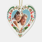 Foto-Vorlage für den Herzaufenthalt Keramik Ornament (Links)