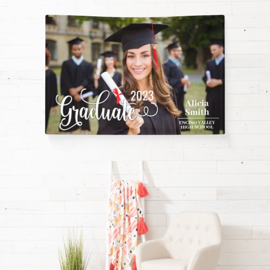 Foto-Vorlage für die Graduierung von Hochschulabso Banner (InSitu)