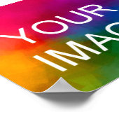 Foto-Vorlage für Hochzeitsereignisse-Party Poster (Ecke)