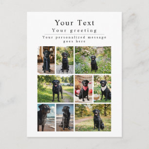Foto-Vorlage Grußkarten Foto personalisiert Postkarte