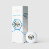 Foto-Vorlagengolfbälle für Haustiere Golfball (Verpackung)