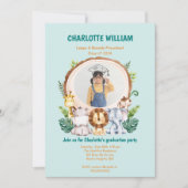 Foto-Vorschulabschlusspartei Einladung (Vorderseite)