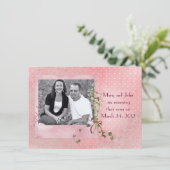 Foto Vow Renewal Einladung (Stehend Vorderseite)