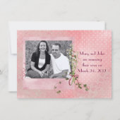 Foto Vow Renewal Einladung (Vorderseite)