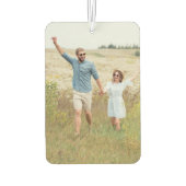 Foto-Wagen für kundenspezifische Paare Autolufterfrischer (Rückseite)