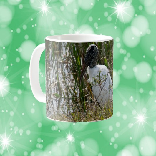 Foto "Waldstorch-Bird Florida Feuchtgebiete" Kaffeetasse