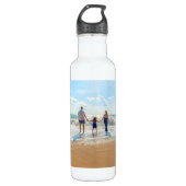 Foto Wasser Flasche Personalisiertes Geschenk anpa Edelstahlflasche (Vorderseite)