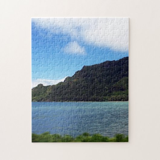 Foto "Wasser in Berge" als Puzzle (Vertikal)