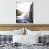 Foto Wasserfall Landschaft Leinwanddruck (Insitu (Schlafzimmer))