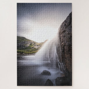 Foto Wasserfall Landschaft Puzzle
