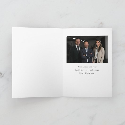 Foto Wasserfarbe Pine Tree Weihnachten (Innenseite)