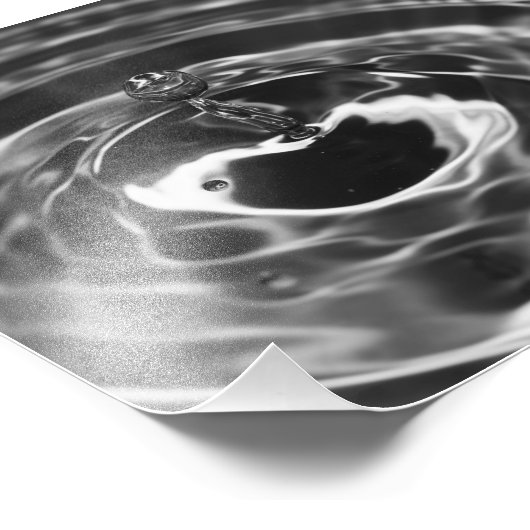 Foto "Wassertropfen" (Ecke)