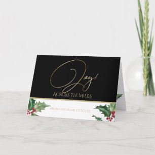 FOTO Watercolor Holy and Red Berries Colorway Karte