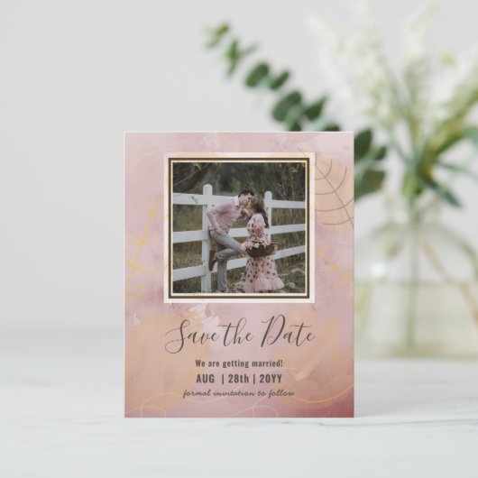 FOTO-WEDD-RETT-DATEN - Boho Abstrakt (Stehend Vorderseite)