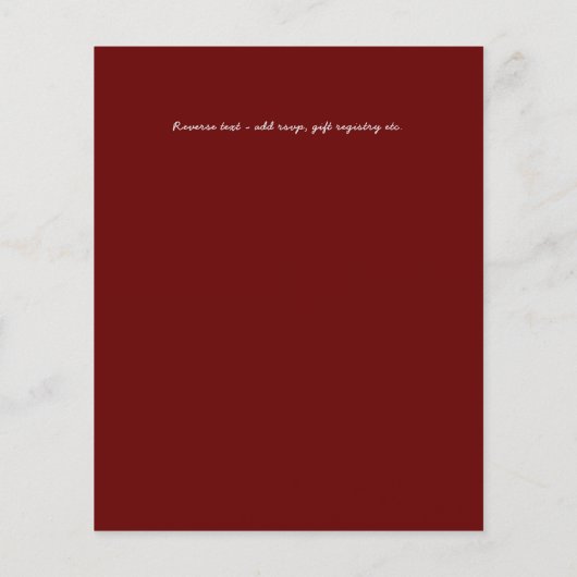 FOTO-WEDD-RETT-DATEN - Boho Abstrakt (Rückseite)