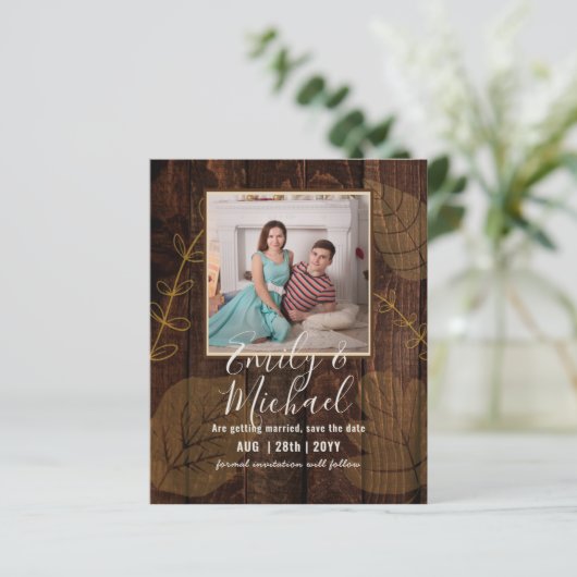 FOTO-WEDD-RETT-DATEN - Boho Abstrakt (Stehend Vorderseite)