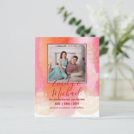 FOTO-WEDD-RETT-DATEN - Boho Abstrakt (Stehend Vorderseite)