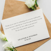 Foto Wedding Dankeskarten Dankeskarte